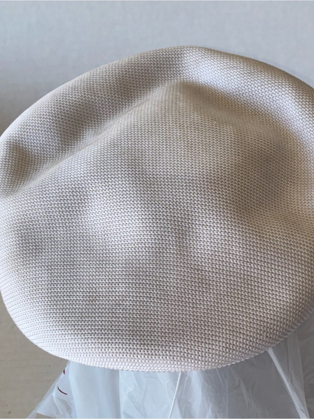 Scala Men's Knit Beret - Off-White